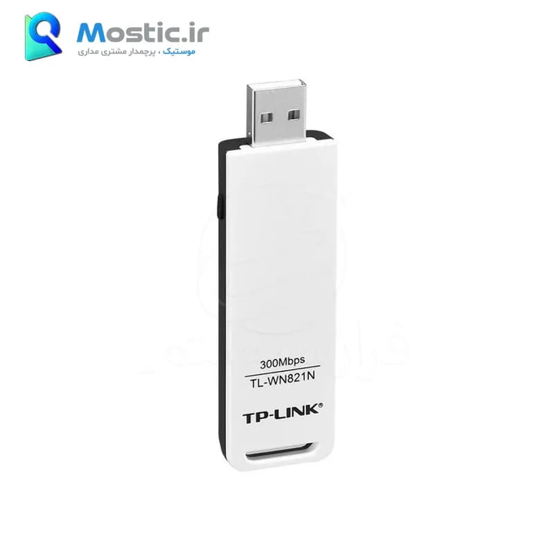 کارت شبکه USB وایرلس (دانگل وای فای Wifi) تی پی-لینک مدل TL-WN821N سرعت انتقال داده 300Mbps — تصویر ۶