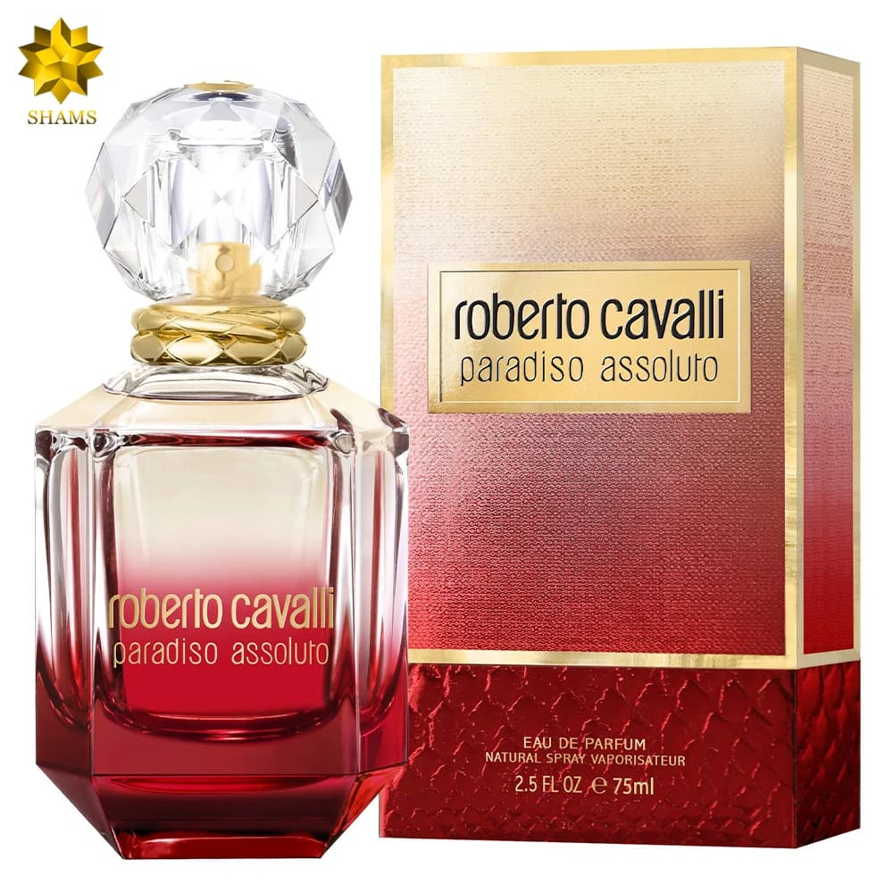 Roberto Cavalli Paradiso Assoluto Edp 75ml — تصویر ۹