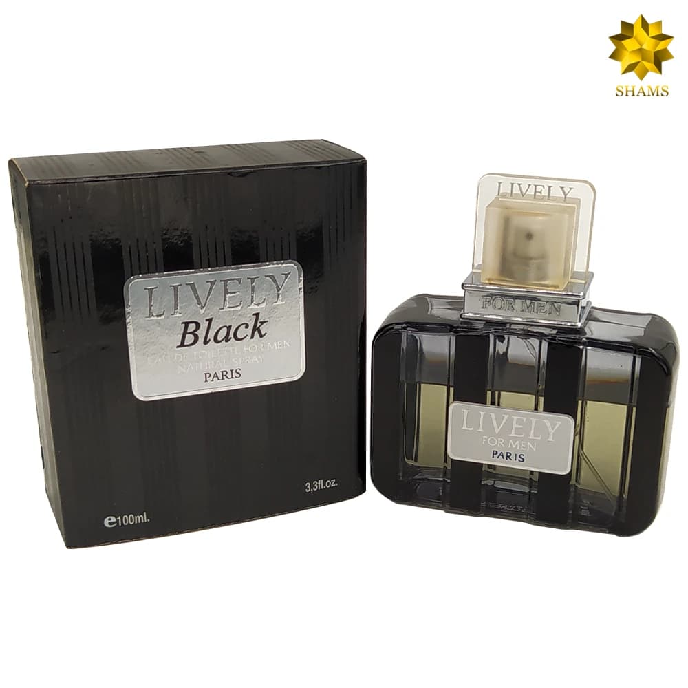 Parisis Parfums Lively Black For Men Edt 100ml — تصویر ۳