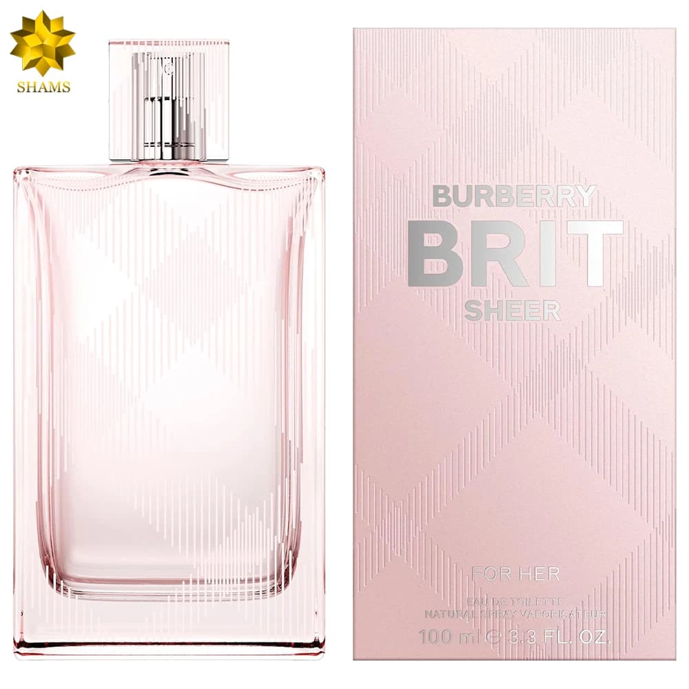 Burberry Brit Sheer For Her Edt 100ml — تصویر ۵
