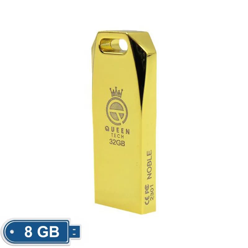 فلش مموری کوئین تک مدل NOBLE ظرفیت 8 گیگابایت رابط USB 2.0