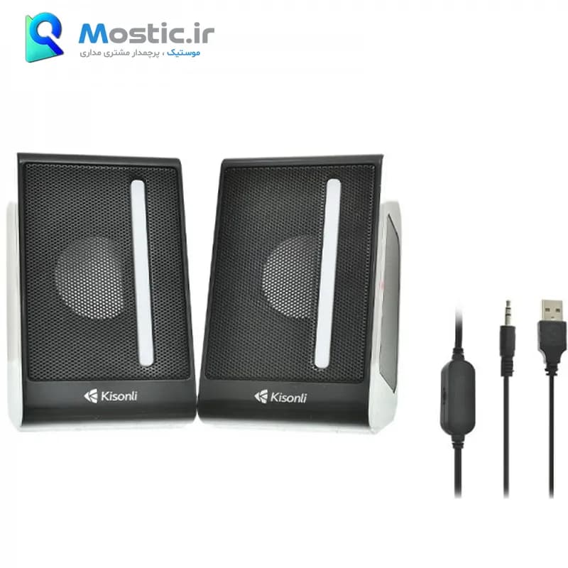 اسپیکر باسیم دسکتاپ گیمینگ کیسونلی مدل X16 نورپردازی RGB — تصویر ۵