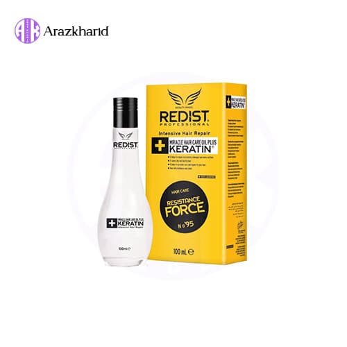 روغن مو تقویتی ردیست مدل Keratin Complex حجم 100 میلی لیتر