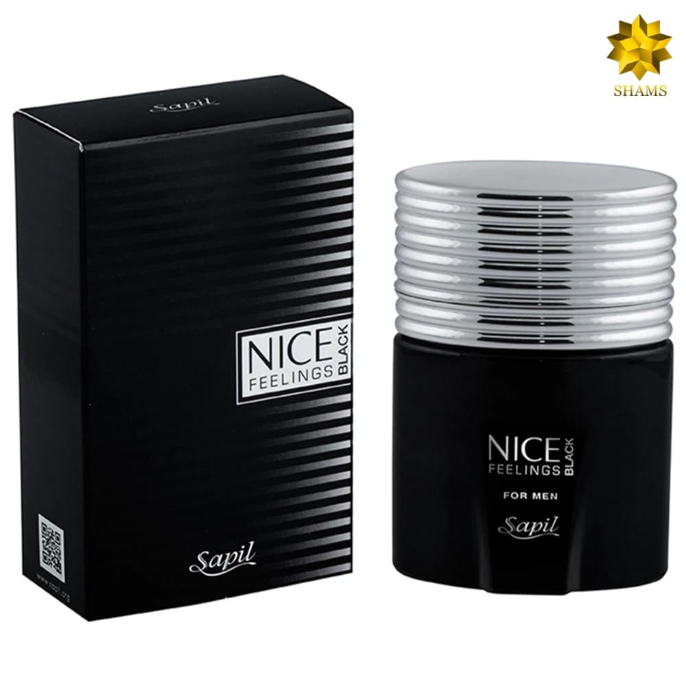 Sapil Nice Feelings Black Edt 75ml — تصویر ۳