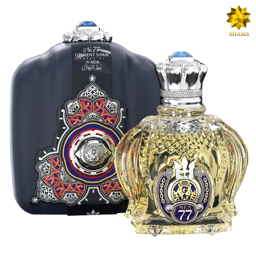 Shaik Opulent Shaik Sapphire No 77 Edp 100ml — تصویر ۷