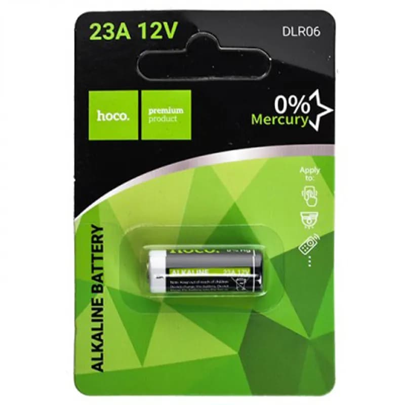 باتری ریموت کنترل آلکالاین 23A 12V هوکو مدل DLR06