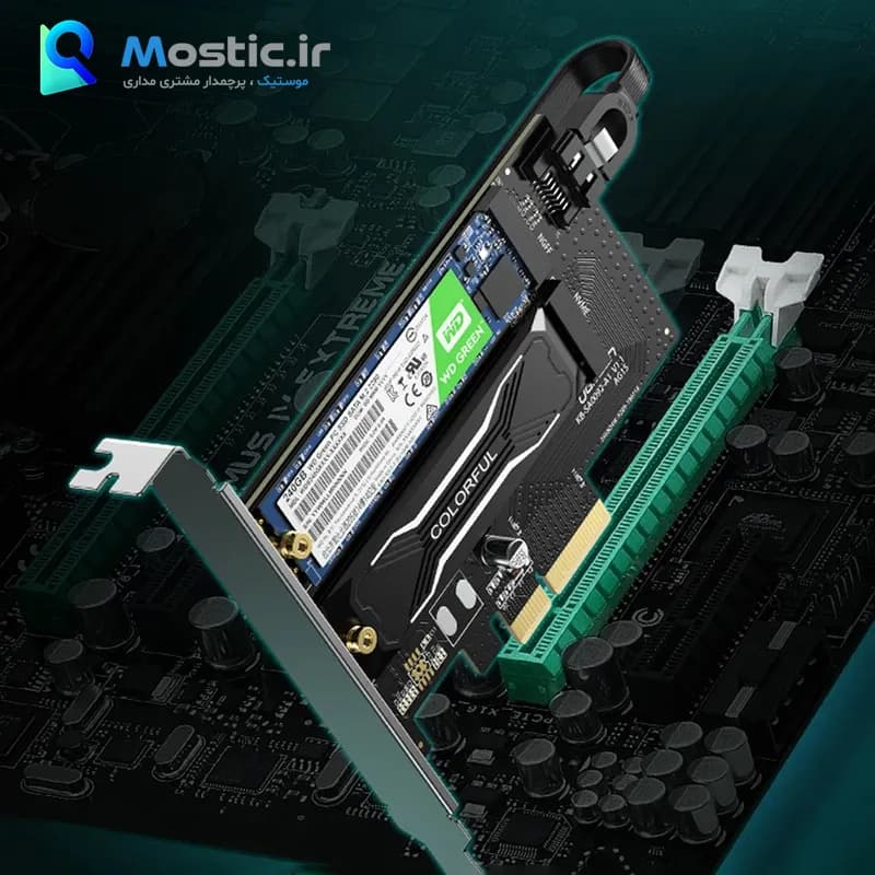 تبدیل M2 به PCle 3.0 4X یوگرین مدل CM302-70503 — تصویر ۸