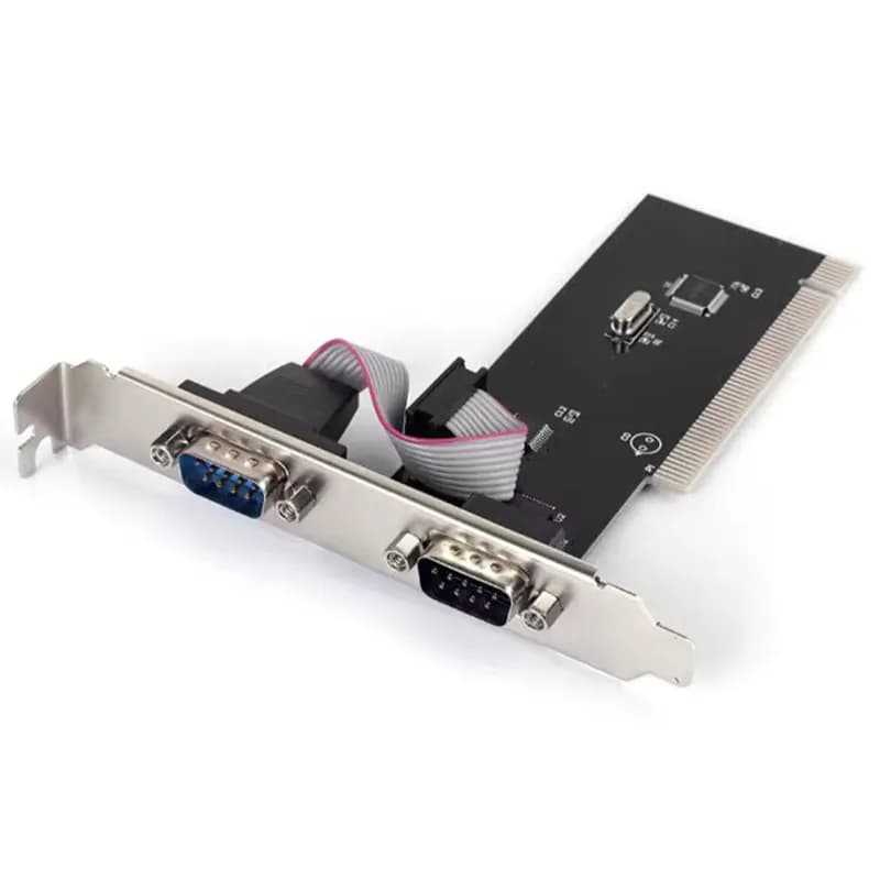 کارت اینترنال سریال RS232 پورت COM کام دو پورت PCI Desktop ویپرو — تصویر ۲