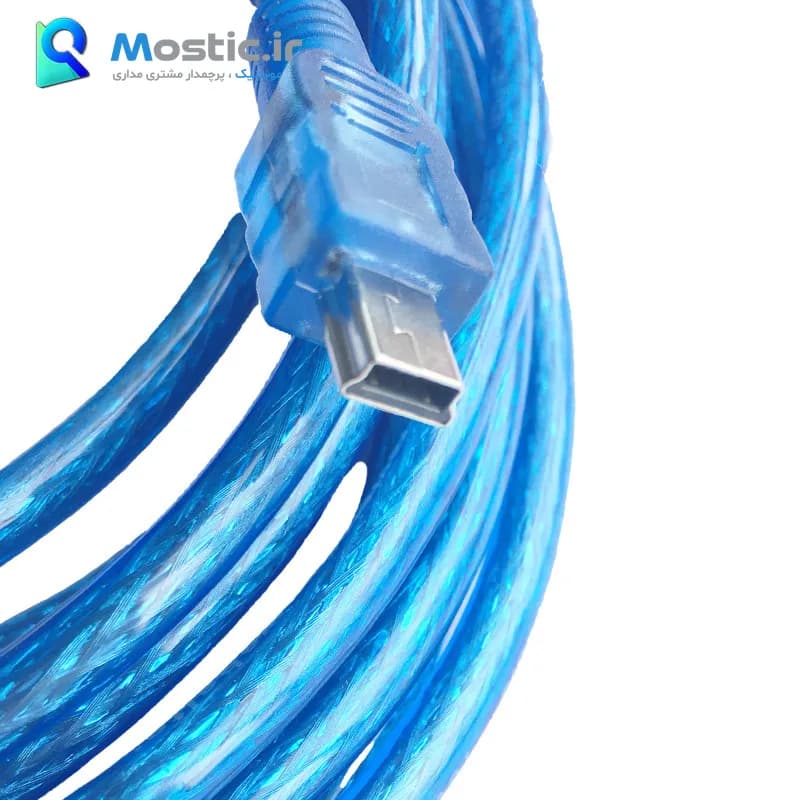 کابل تبدیل USB به Mini USB رویال طول 1.5 متری دارای نویزگیر الکترومغناطیسی — تصویر ۷