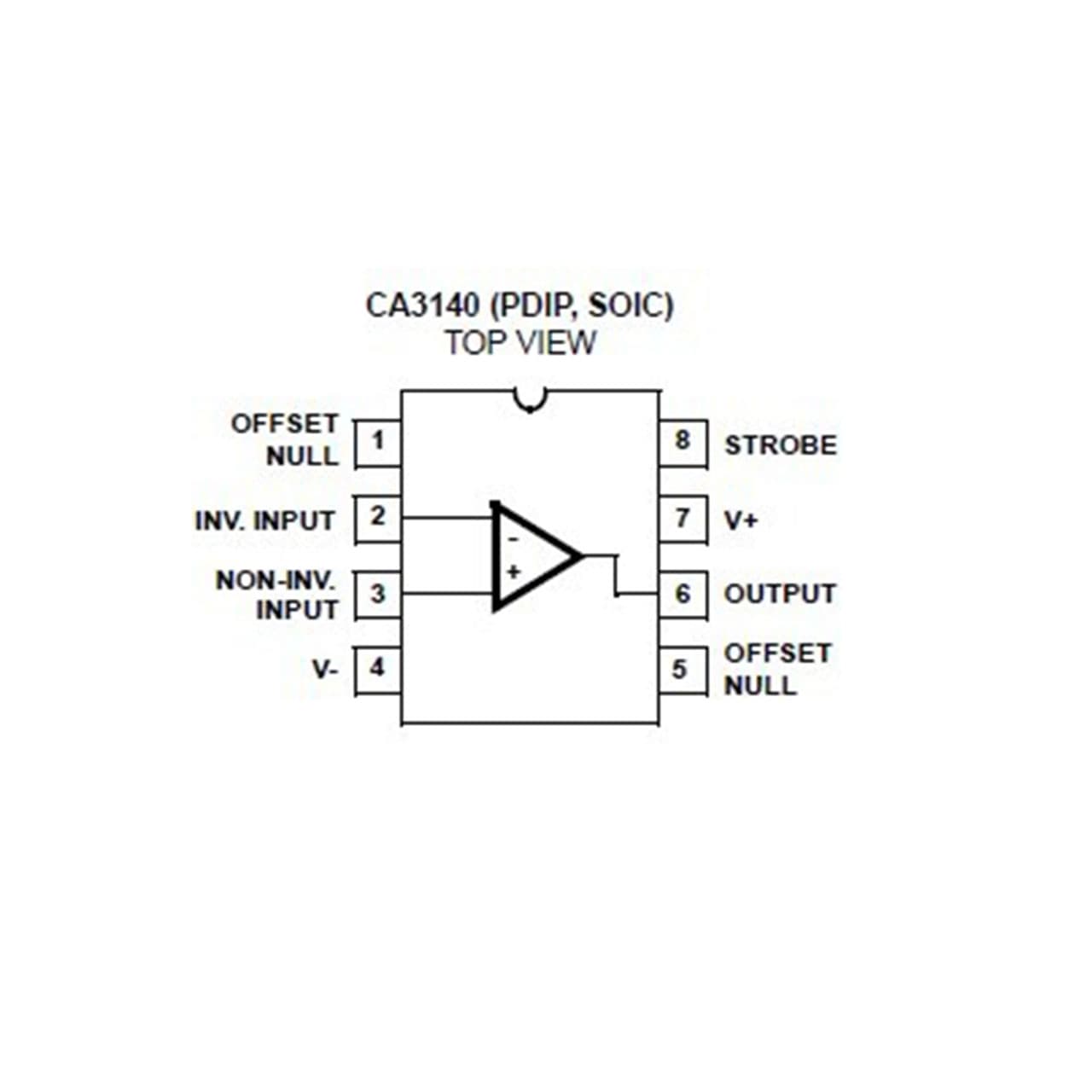 آی سی آپ امپ ST IC CA3140 — تصویر ۷