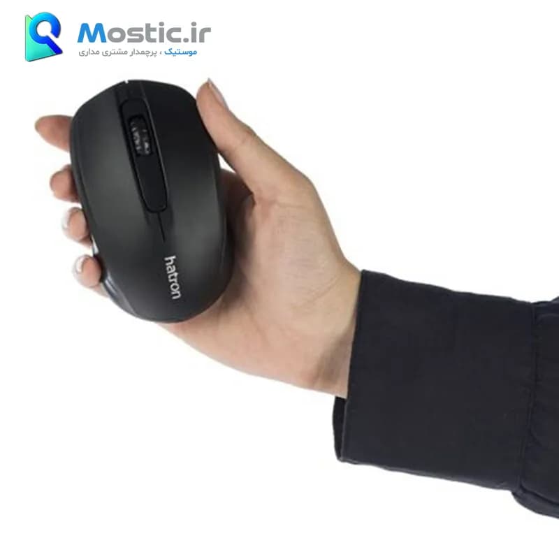 ماوس بی سیم سایلنت هترون مدل HMW402SL — تصویر ۷