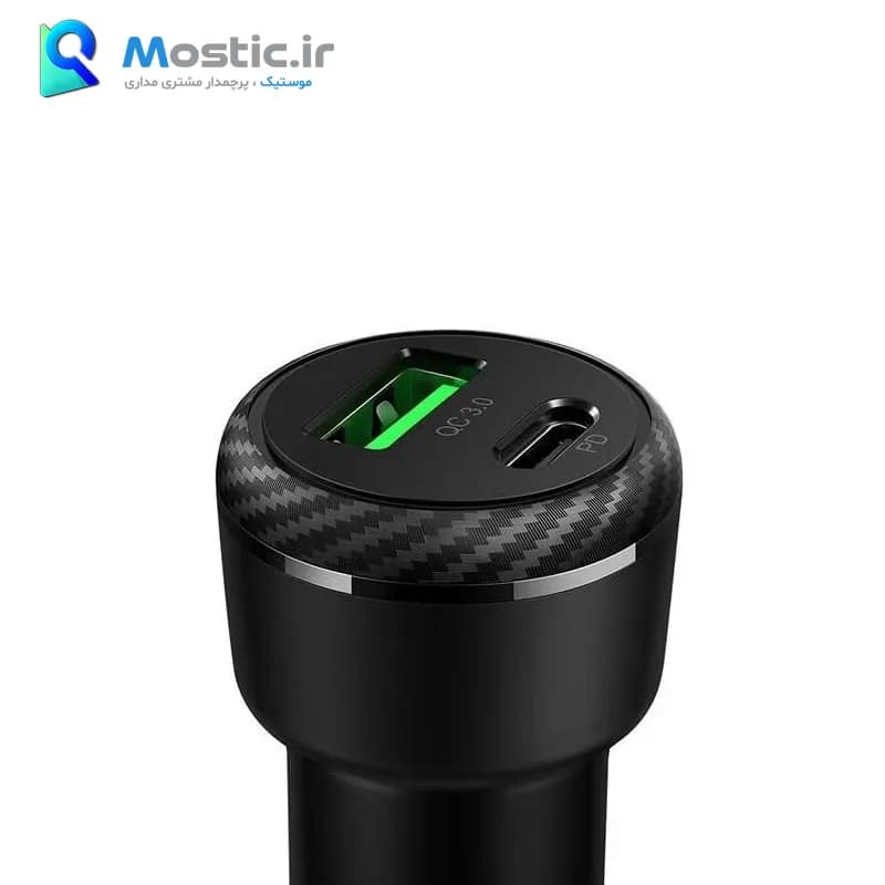 شارژر فندکی 38 وات مک دودو مدل CC-597 فناوری PD+QC — تصویر ۵