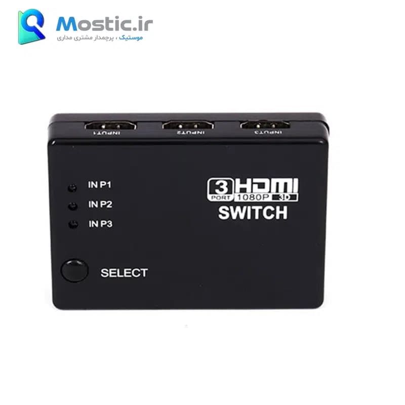 سوییچ 1 به 3 HDMI ایفورتک مدل 1080p 3D — تصویر ۴