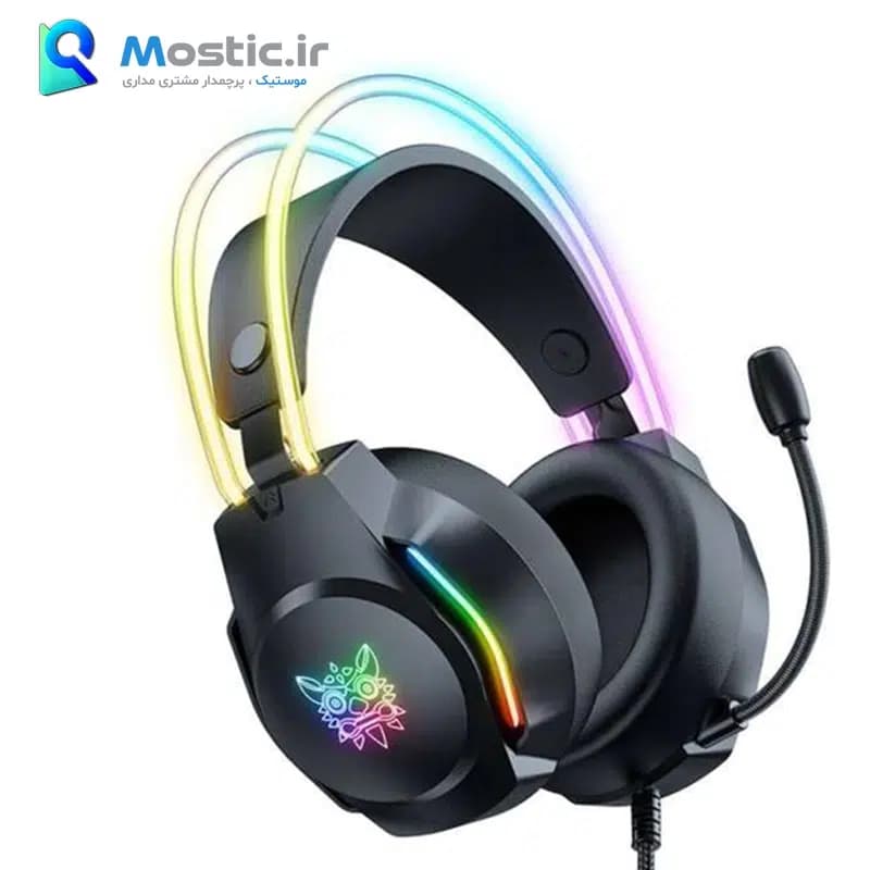 هدفون باسیم گیمینگ RGB اونیکوما مدل X26 — تصویر ۱۱