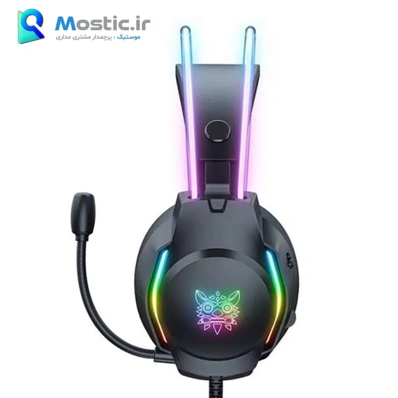 هدفون باسیم گیمینگ RGB اونیکوما مدل X26 — تصویر ۴
