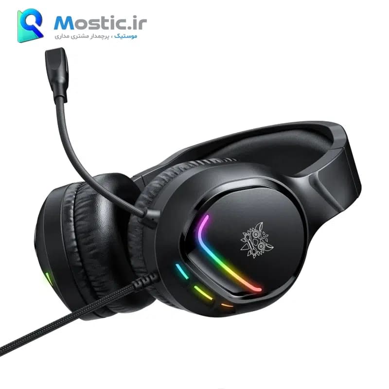 هدفون باسیم گیمینگ RGB اونیکوما مدل X31 — تصویر ۵