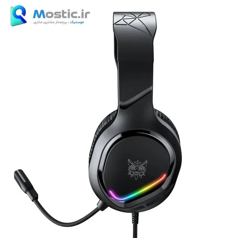 هدفون باسیم گیمینگ RGB اونیکوما مدل X31 — تصویر ۴