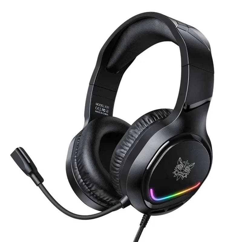 هدفون باسیم گیمینگ RGB اونیکوما مدل X31