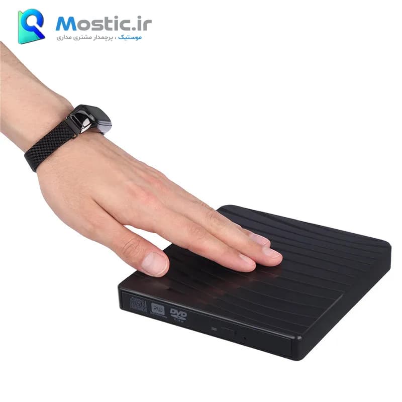 درایو DVD اکسترنال (دی وی دی رایتر اکسترنال) USB 3.0 و Type-C مدل CB31005 — تصویر ۱۲