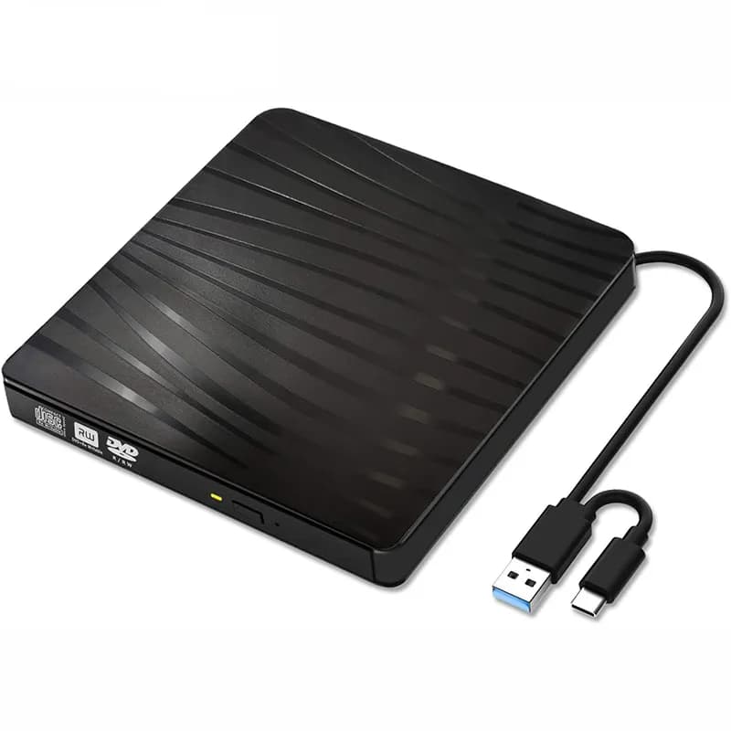 درایو DVD اکسترنال (دی وی دی رایتر اکسترنال) USB 3.0 و Type-C مدل CB31005 — تصویر ۱۰