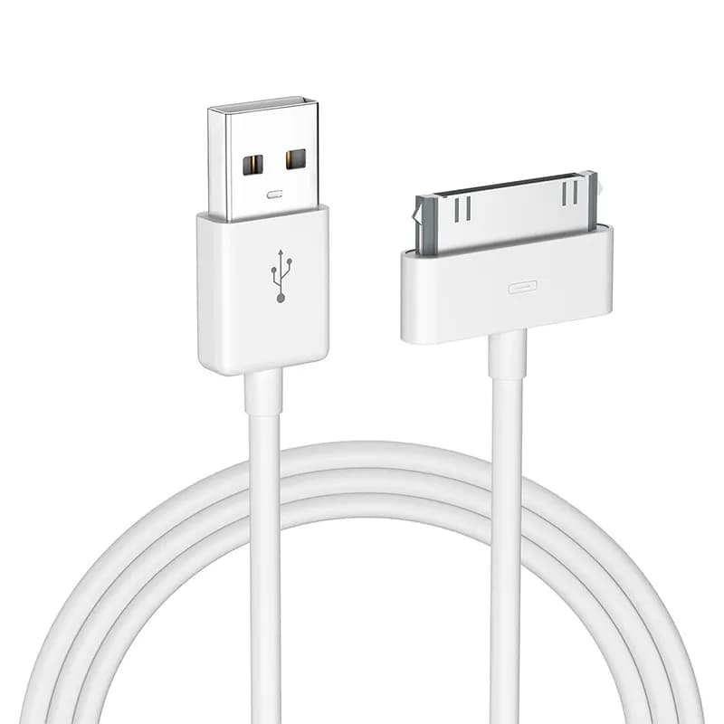 کابل تبدیل USB به 30 پین مدل MA591G/C مناسب برای iPod، iPhone، iPad طول 1 متری