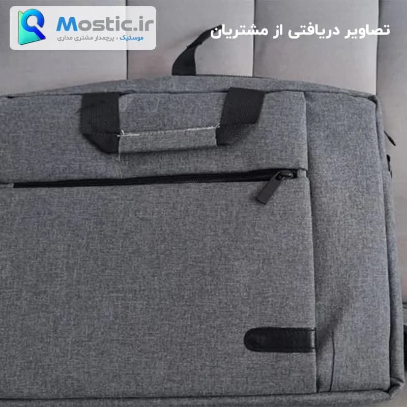 کیف لپ تاپ ضربه گیر 15.6 اینچی مدل 2020 — تصویر ۵