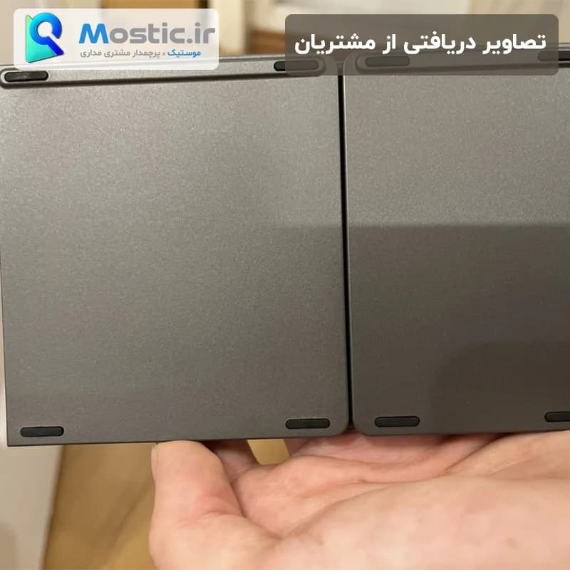 کیبورد بی سیم تاشو مدل B033 mini — تصویر ۸