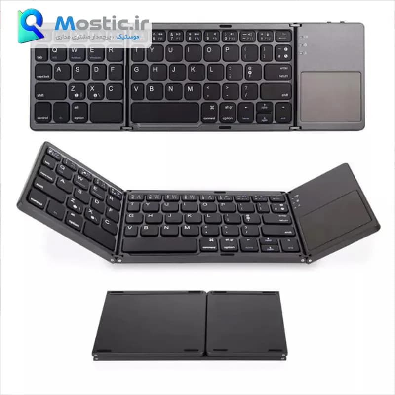 کیبورد بی سیم تاشو مدل B033 mini — تصویر ۳