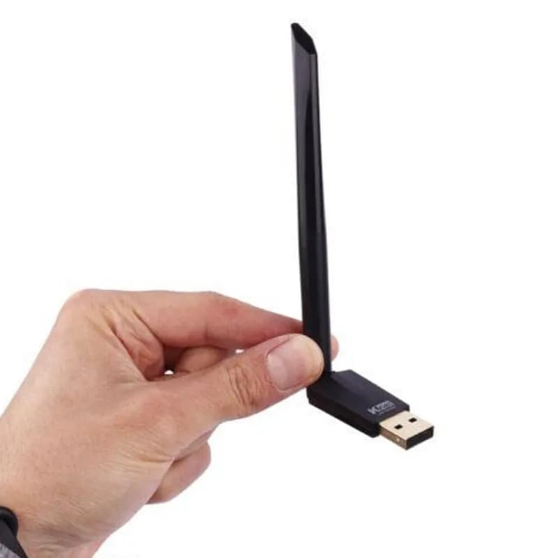 کارت شبکه USB وایرلس (دانگل وای فای Wifi) کی نت 3DBi 300Mbps به همراه آنتن — تصویر ۶