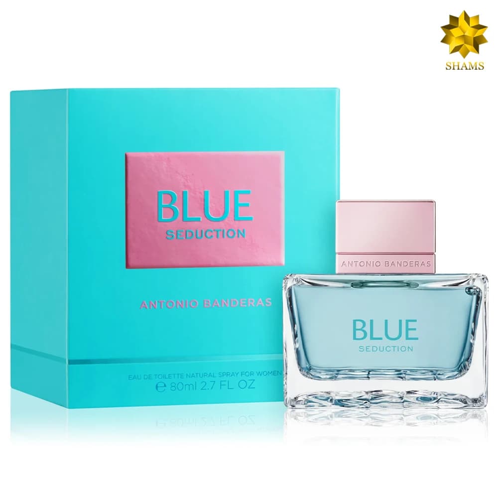 Antonio Banderas Blue Seduction For Women Edt 80ml — تصویر ۶
