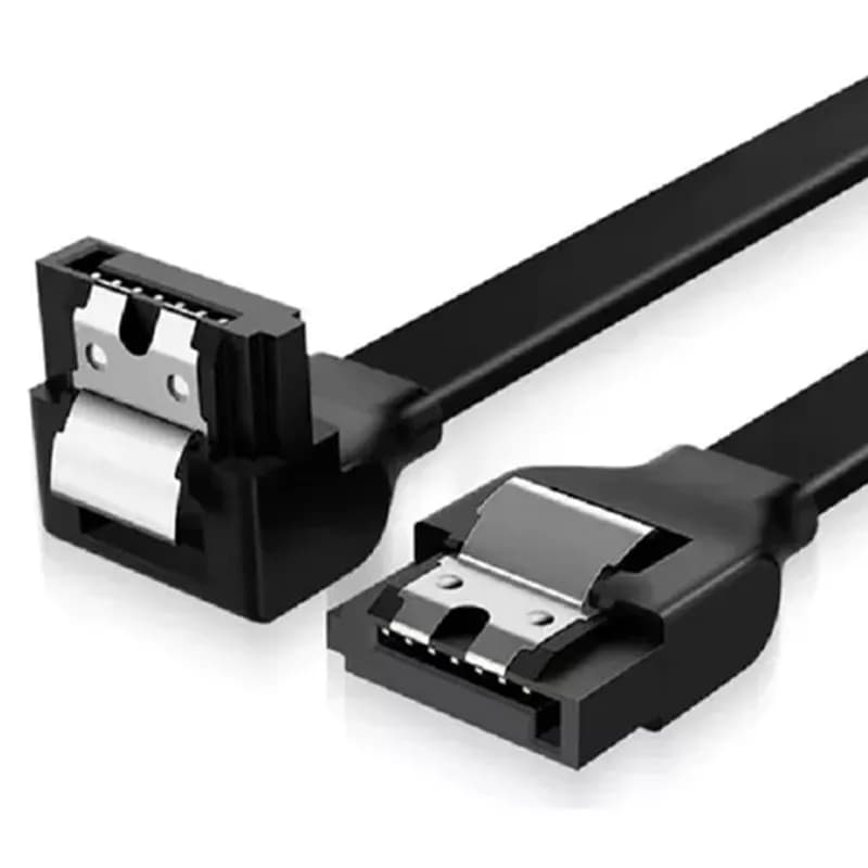 کابل دیتا ساتا SATA 3.0 قفل دار انزو مدل SD9040 طول 0.4 متر
