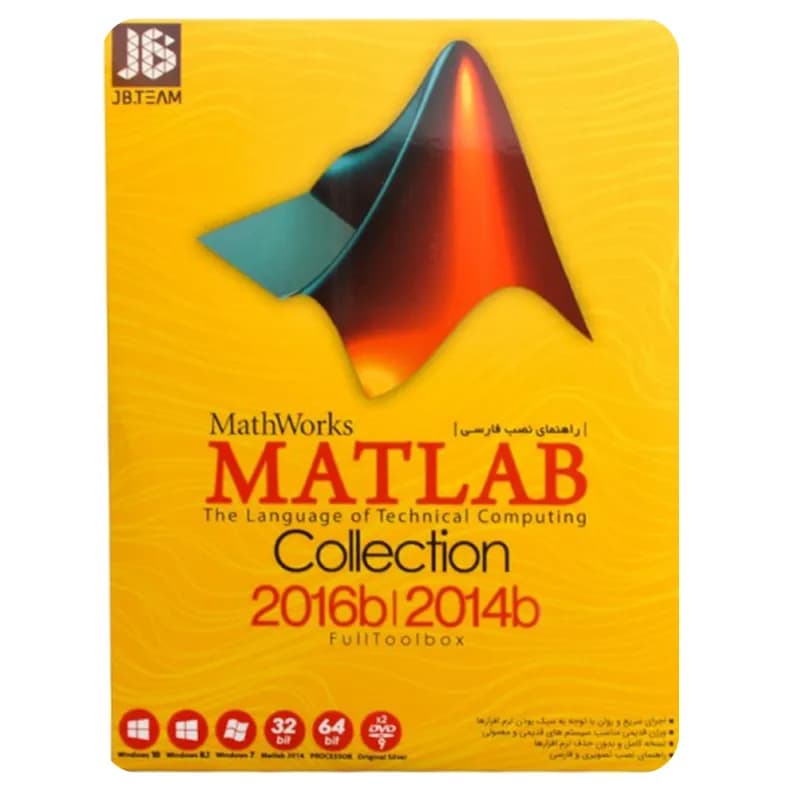 مجموعه نرم افزار متلب Matlab 2016b-2014b نشر جی بی تیم — تصویر ۳