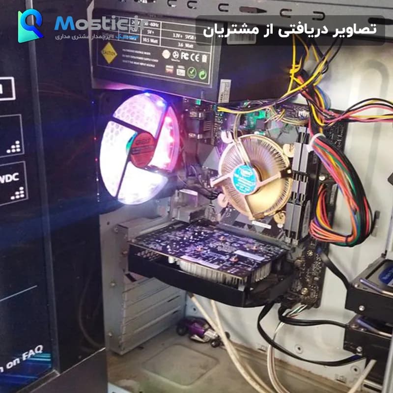 فن خنک کننده کیس 12 سانتی متری RGB گریت — تصویر ۹