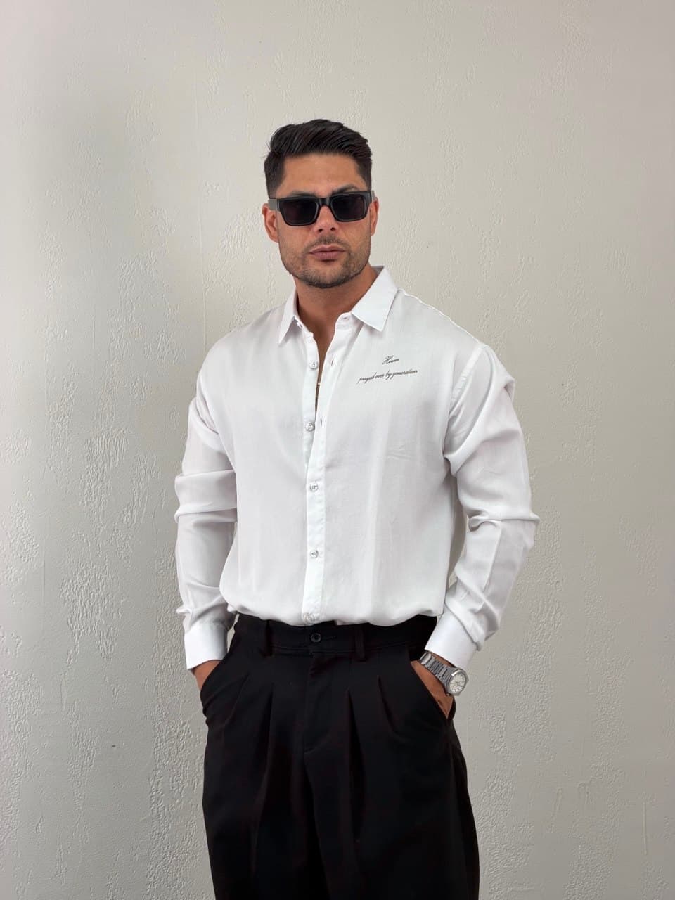 پیراهن لایوسل ساده 2051 — تصویر ۳