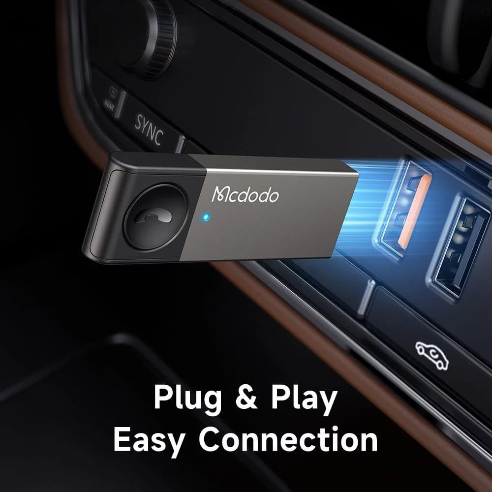 گیرنده صوتی بلوتوث خودرو مک دودو مدل MCDODO OT-8250 — تصویر ۵