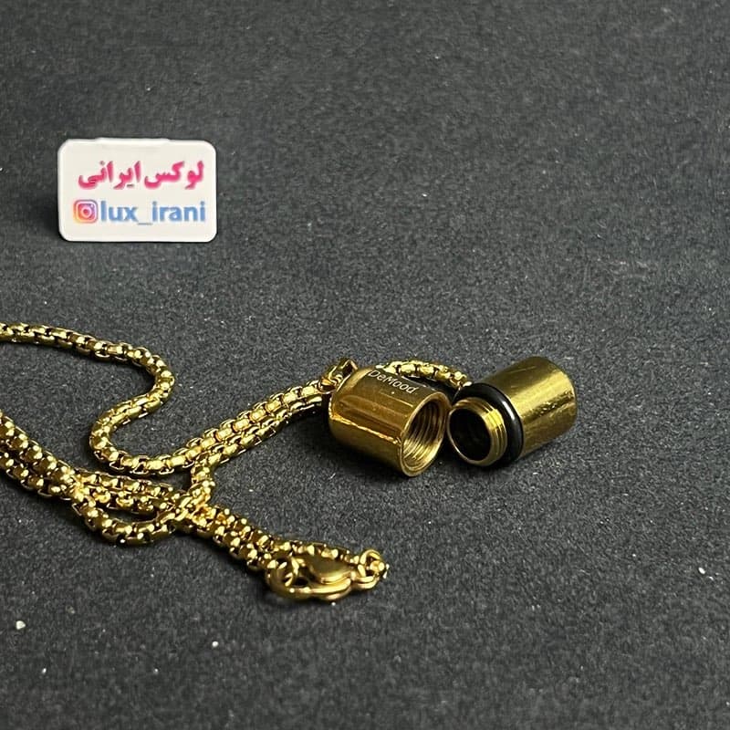 گردنبند کپسول عشق با زنجیر ویتالی — تصویر ۷
