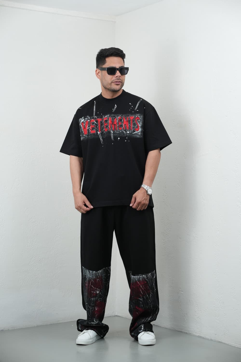 ست مردانه تیشرت و شلوار VETEMENTS