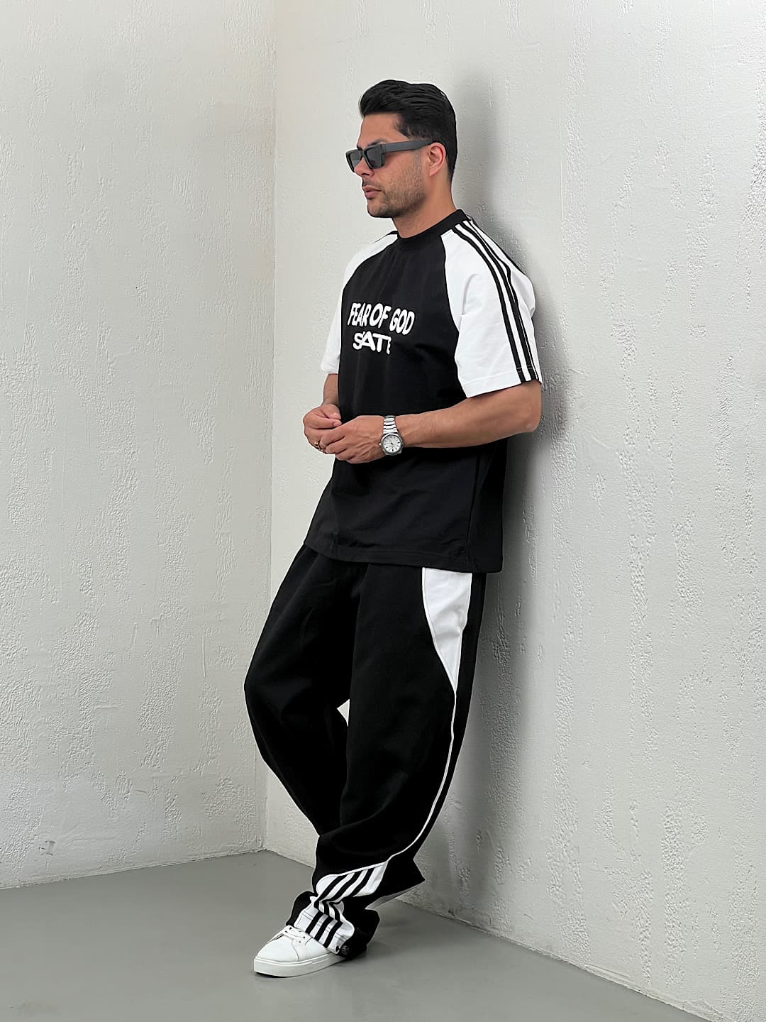 ست مردانه تیشرت و اسلش FEAR OF GOD