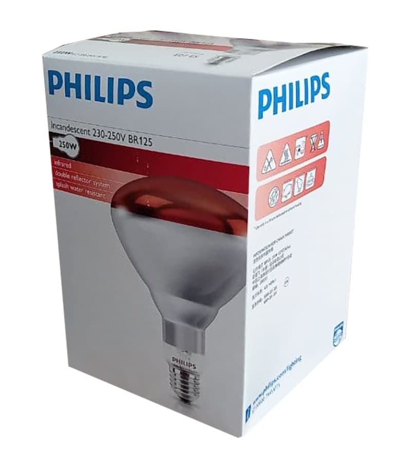 لامپ مادون قرمز 250 وات فیلیپس ( Philips )