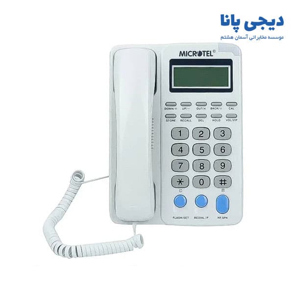 تلفن رومیزی میکروتل مدل SP-F203CID — تصویر ۸