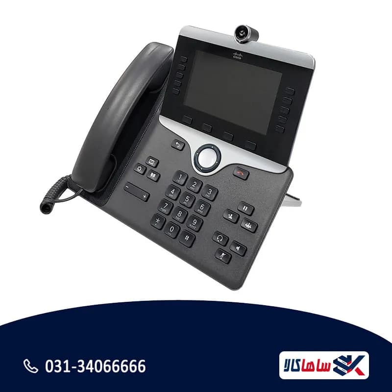 تلفن رومیزی تحت شبکه سیسکو CP-7821 K9 — تصویر ۱۱