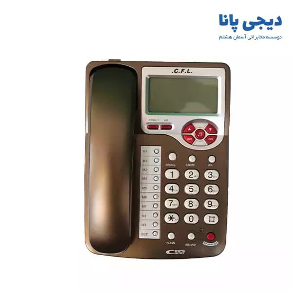 تلفن رومیزی سی اف ال مدل CFL-8840 — تصویر ۶