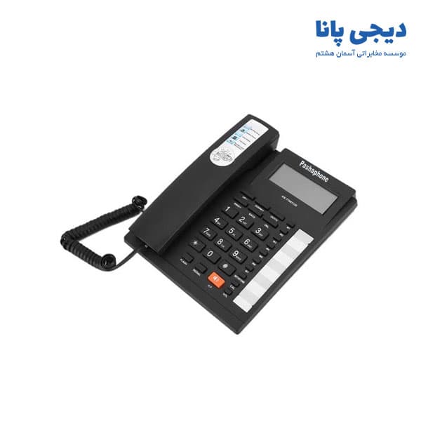 تلفن رومیزی 1 خط پاشافون مدل Pashaphone KX-T7007CID — تصویر ۴