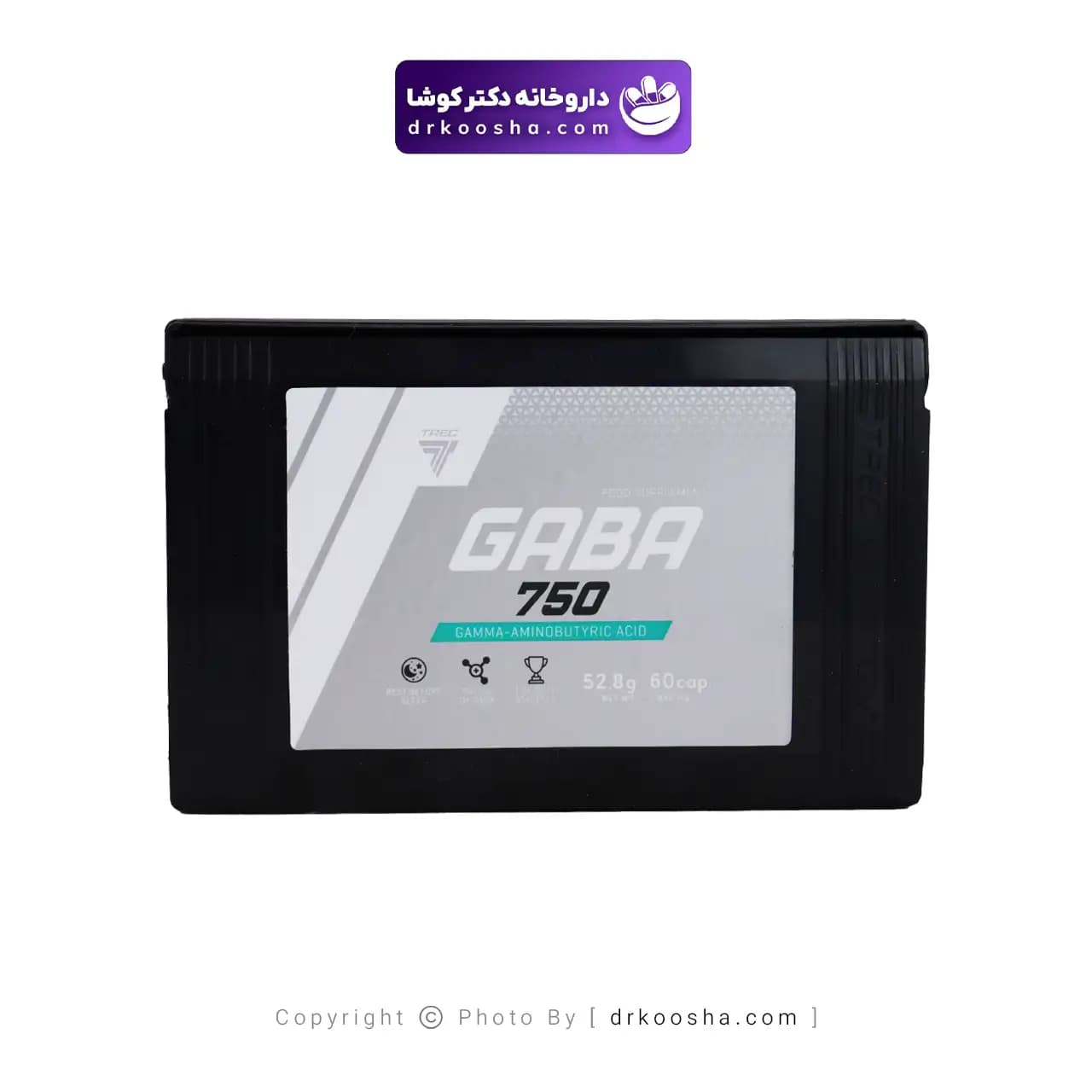 کپسول گابا 750 ترک نوتریشن 60 عددی — تصویر ۹