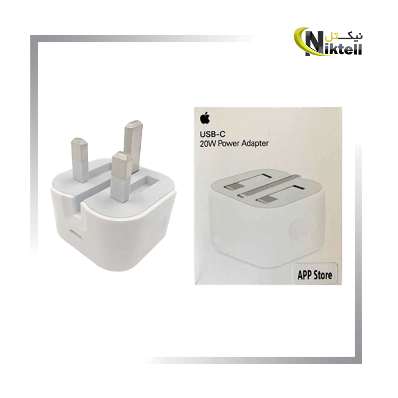 شارژر آیفون 20W اصلی — تصویر ۳