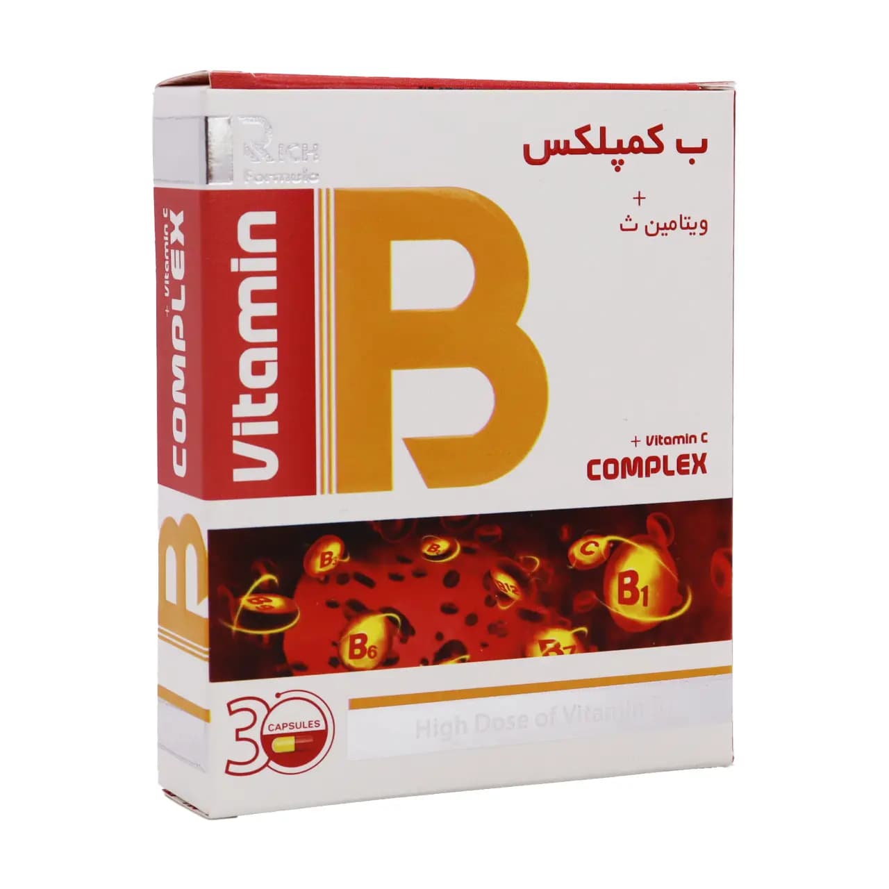 کپسول ب کمپلکس ویتامین ث بهستان بسته 30 عددی