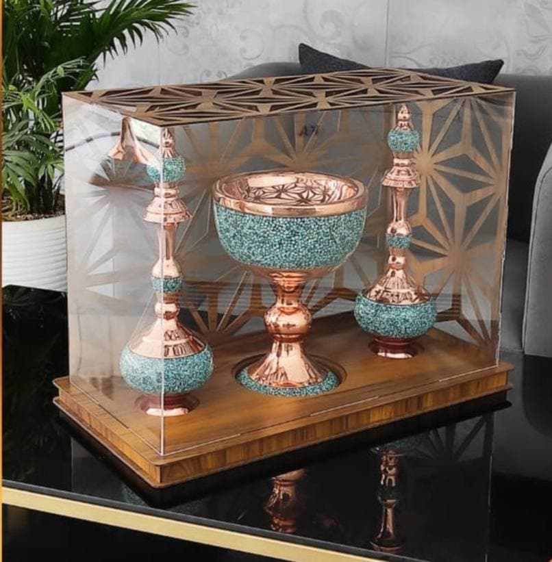 ست تنگ شلغمی همراه فیروزه کوبی — تصویر ۴