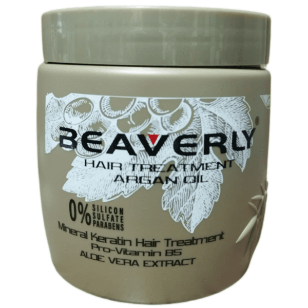 ماسک مو کراتینه بیورلی حجم 1000 میل BEAVERLY HAIR TREATMENT ARGAN OIL