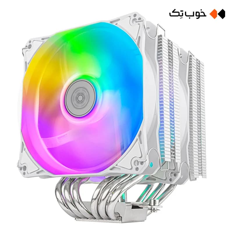 خنک کننده پردازنده سیلوراستون مدل Hydrogon D120W ARGB — تصویر ۱۰