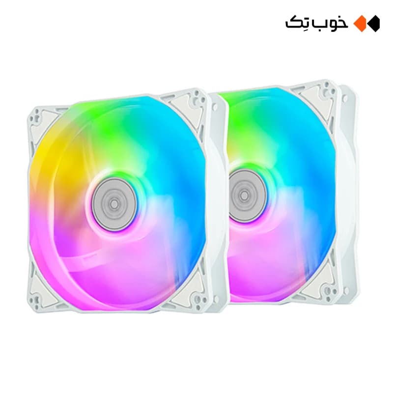 خنک کننده پردازنده سیلوراستون مدل Hydrogon D120W ARGB — تصویر ۸